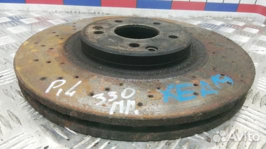 Диск тормозной передний mercedes benz C-class W203