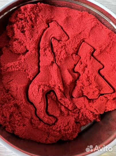 Кинетический песок kinetic sand и формочки