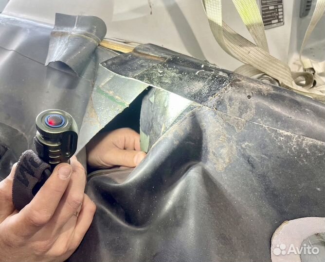 Ремонт лодок из пвх