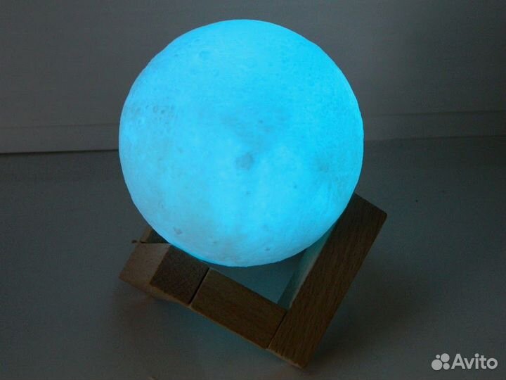 Светильник лампа ночник Луна