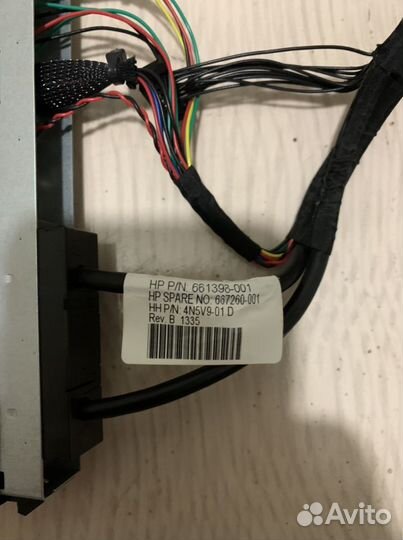 Кнопка включения HP ML350p Gen8 661398-001