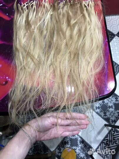 Волосы для наращивания 40-45 см