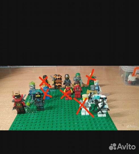Lego ninjago минифигурки