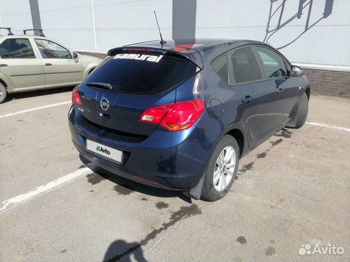 Opel Astra 1.6 МТ, 2012, 166 000 км