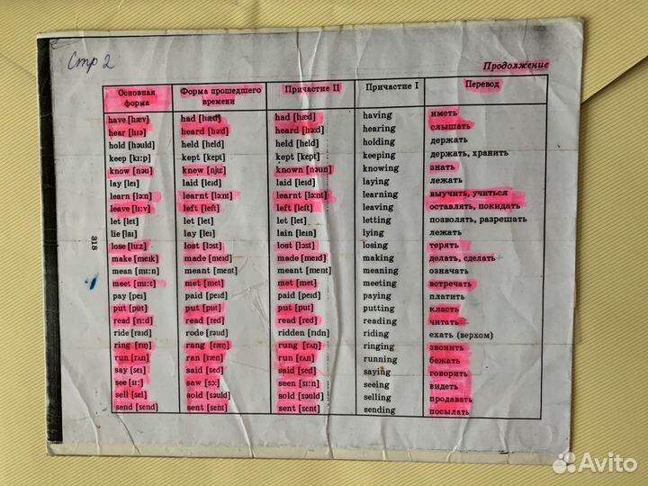 Учебник по английскому