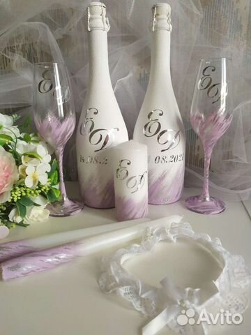 Свадебные украшения на стол