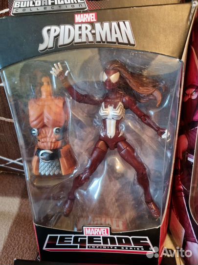 Фигурки Marvel legends разные с бафами