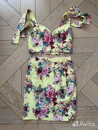 Юбка + топ malina fashion