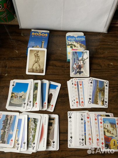 Карты игральные сувенирные