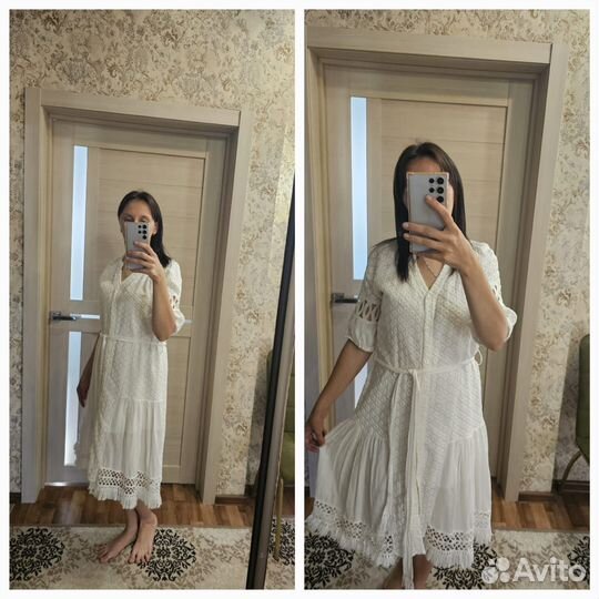 Много женской одежды