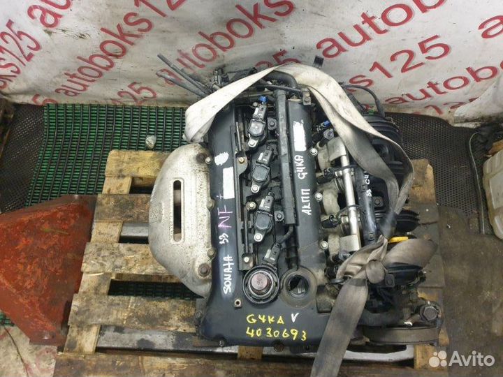 Двигатель Hyundai Sonata NF G4KA 2008