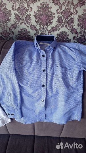 Школьные рубашки для мальчиков 116-128