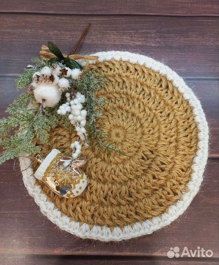 Сервировочные салфетки из джута