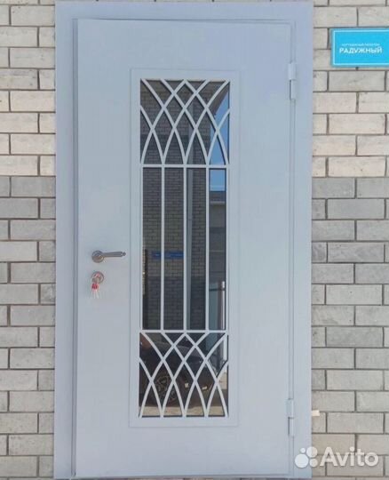 Двери входные Готика металлические на заказ