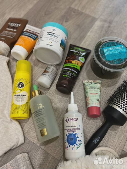 Пакет уходовой косметики пижама тапочки