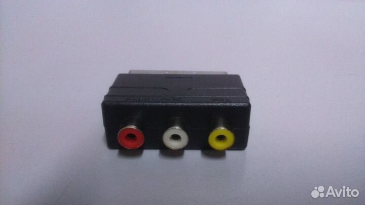 Переходники scart - 3 RCA (тюльпан-гнёзда)