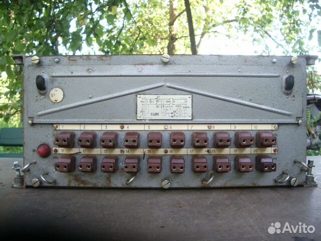 Коммутатор П-198м1. Блок бцвс