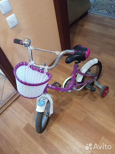 Детский велосипед с ручкой бу