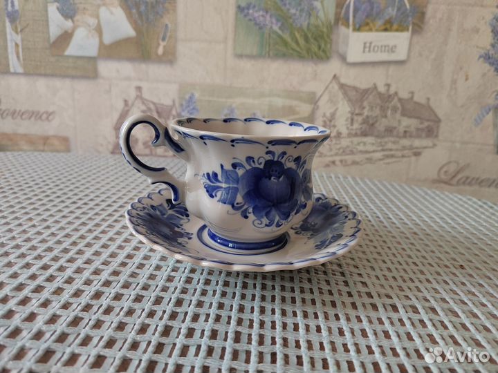 Посуда Гжель