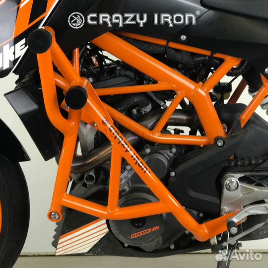 Дуги Клетка защита сабкейдж на KTM Duke 200