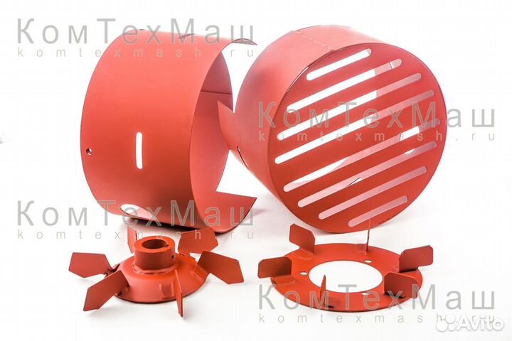 Кожуха в сборе с вентиляторами ко-510