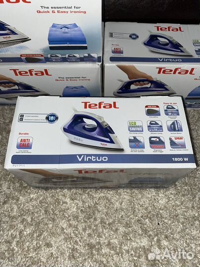 Новый Утюг Tefal virtuo FV1711E0