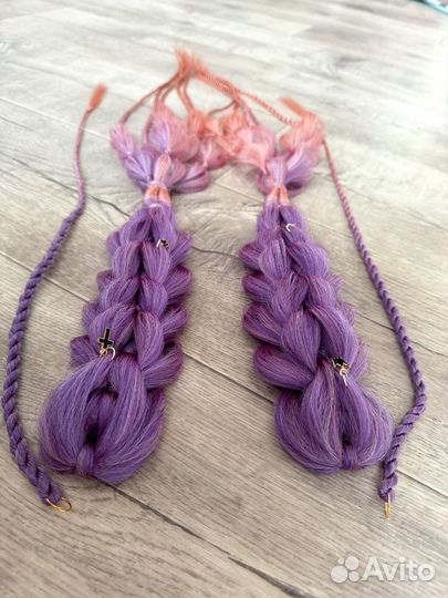 Съёмные 3D косы