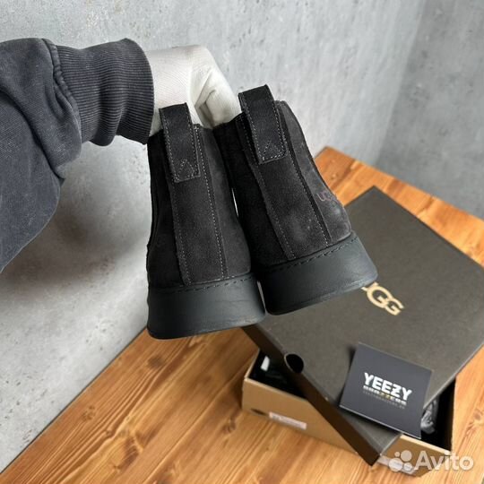 Мужские Ugg Chelsea Crafted Black