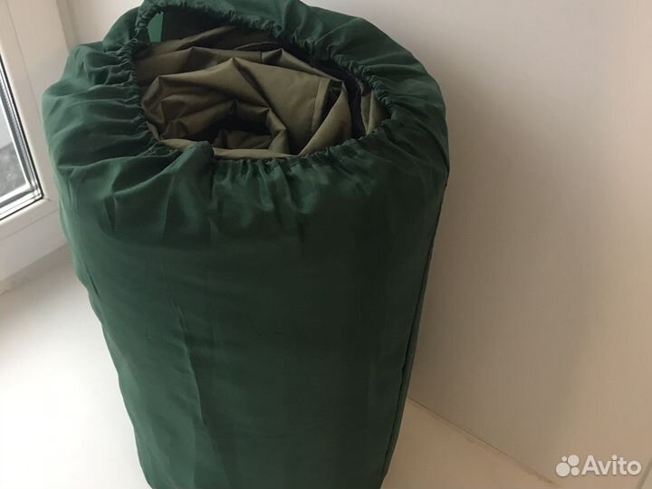 Армейский спальный мешок 210-180 до -15