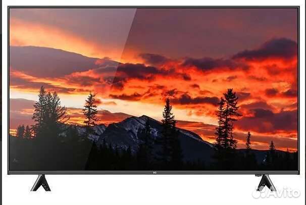 Смарт телевизор BQ 50S04B Black 4K UHD, 50 дюймов