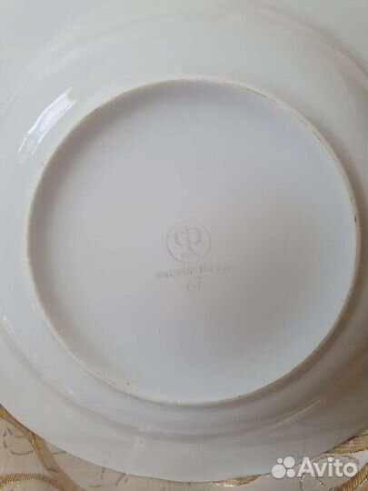 Тарелки гдр кахла