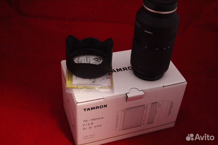 Tamron 70-180mm Di III F/2.8 (Sony) Новый