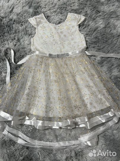 Платье снежинки 34 размер