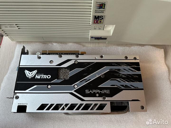 Видеокарта Sapphire rx 580 nitro 8gb