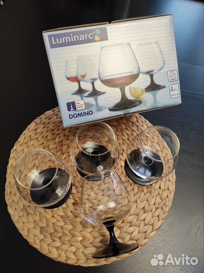 Набор бокалов Luminarc для коньяка Домино 4 шт