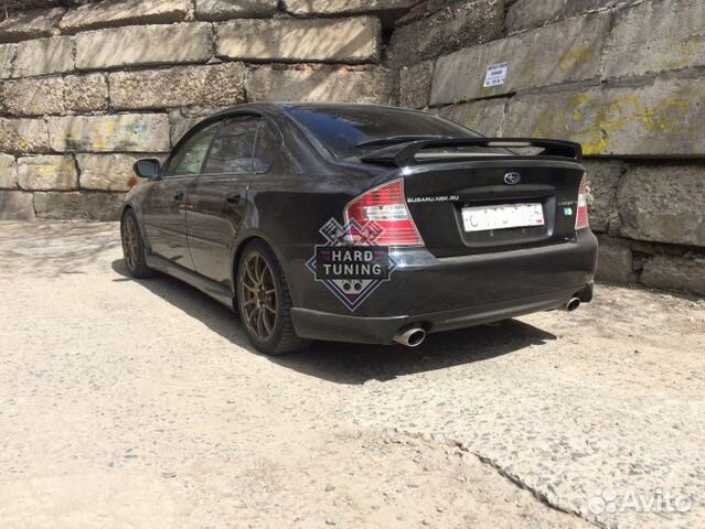 Накладка на задний бампер Spec B Legacy 4 BL/BP