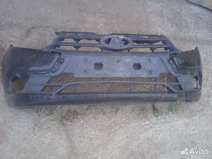 Бампер передний Гранта FL