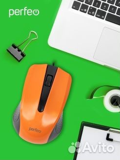 Мышь USB Perfeo rainbow (PF-3439) оптическая