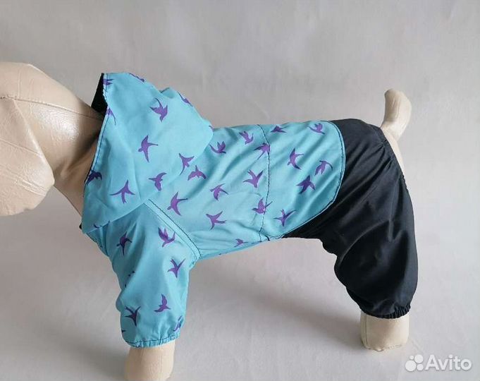 Комбинезон дождевик для собаки s