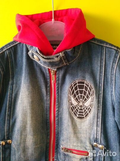 Крутой костюм для мальчика (джинсы+куртка)