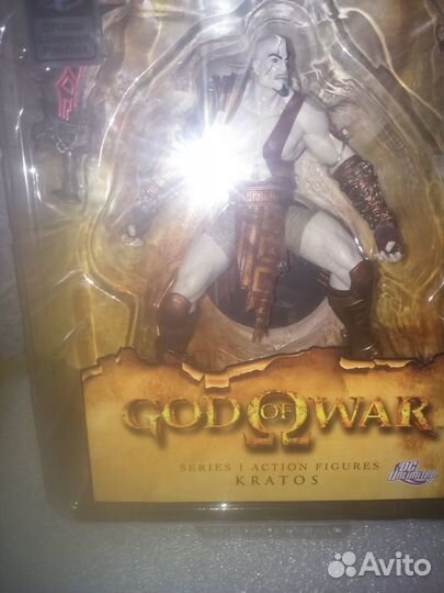 God Of War фигурка DC Unlimited Series 1 почти нет