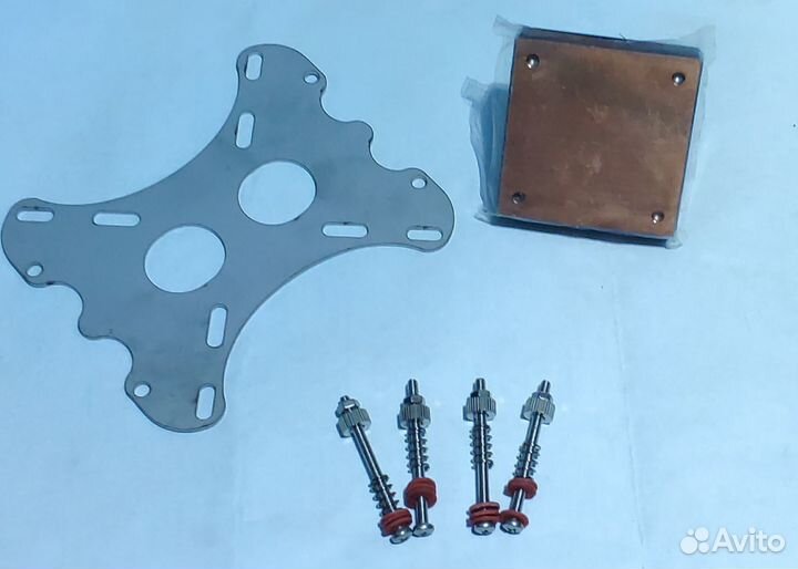 Водоблок медный для процессора