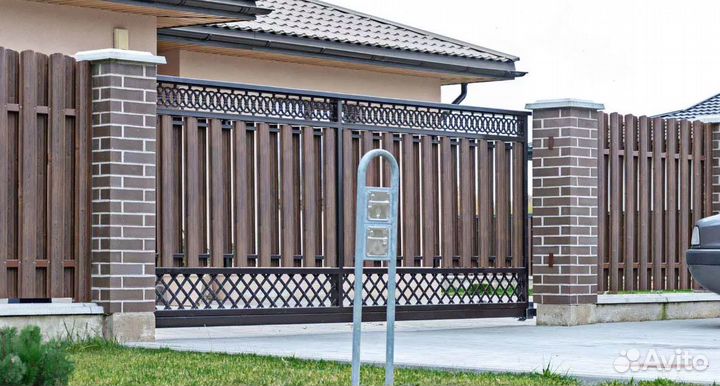 Забор из евроштакетника профессионально быстро