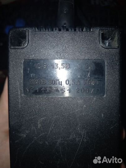 Блок питания 12.5-13.5V