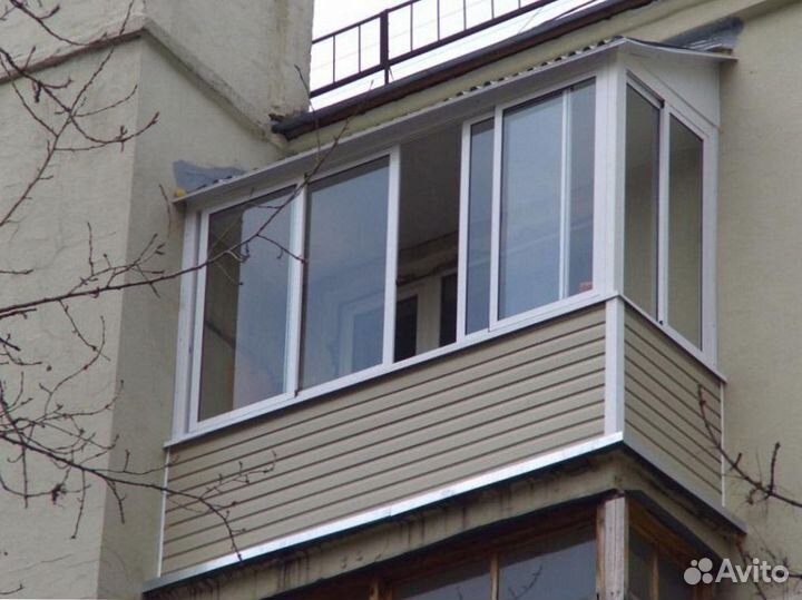 Остекление и отделка балконов