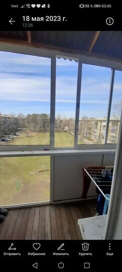 2-к. квартира, 44,8 м², 5/5 эт.