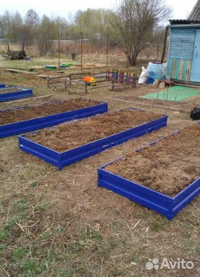 Грядка темно-зеленая 1м х 2м х 22см