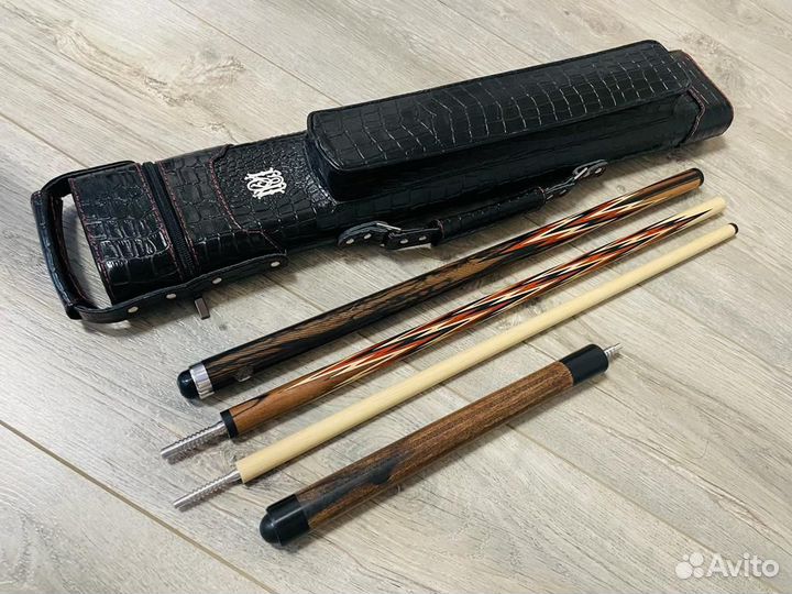 Кий трёшка Якимова С. (пламенный эбен)