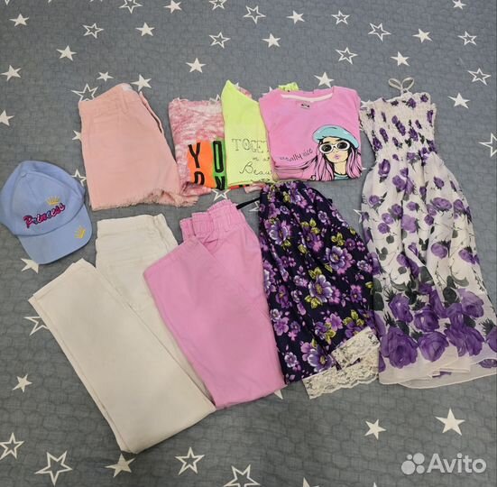 Одежда пакетом на девочку 146 152
