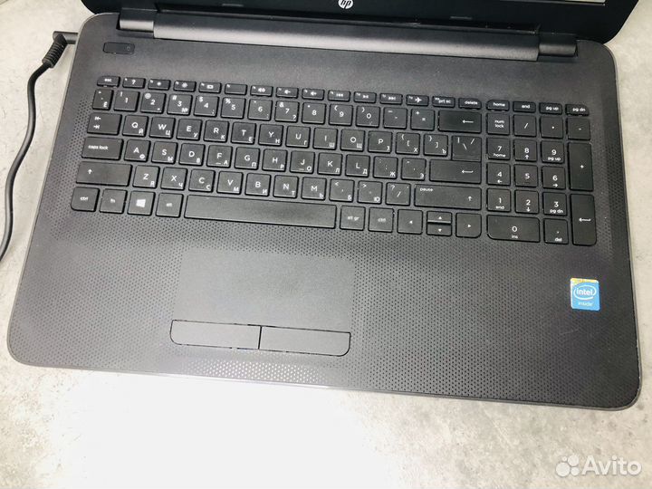 Ноутбук HP для учебы работы SSD 128gb RAM 4gb